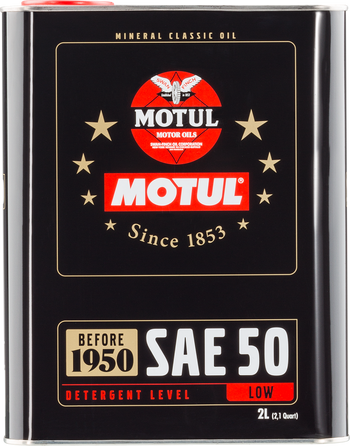Motul 104510 Classic SAE 50 Oil - 2L