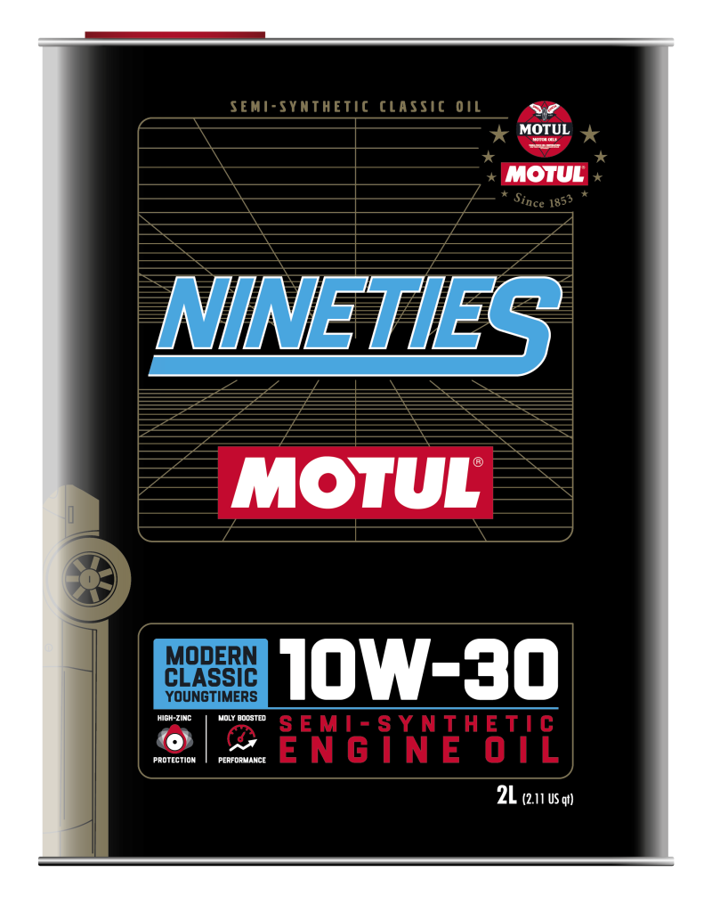 Motul 110620 10W30 Classic Nineties Oil - 10x2L