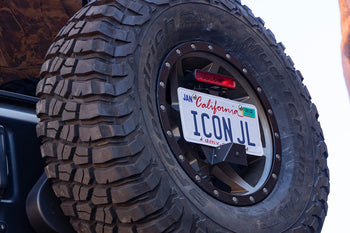ICON 2018+ Jeep Wrangler JL License Relocation Kit