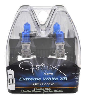 Hella H71071312 H3 12V 55W Xen White XB Bulb (Pair)