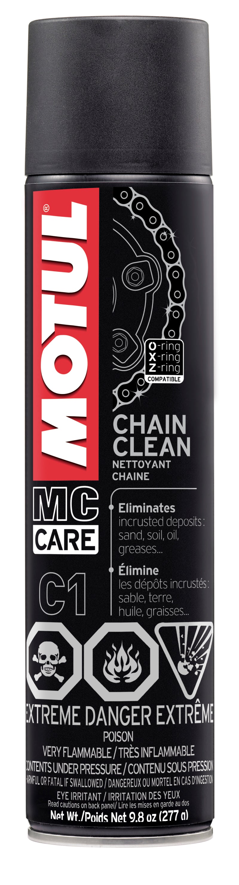 Motul 103243 9.8oz Cleaners Chain Clean