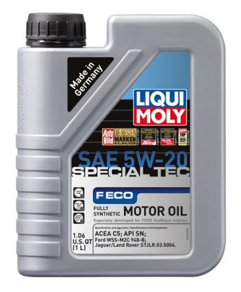 LIQUI MOLY 2263-1 1L Special Tec F ECO Motor Oil SAE 5W20 - Single