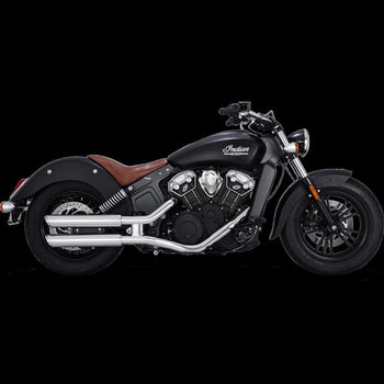 Vance & Hines 15-20 Indian Scout/Bobber Twin Slash 3in PCX Slip-On Exhaust