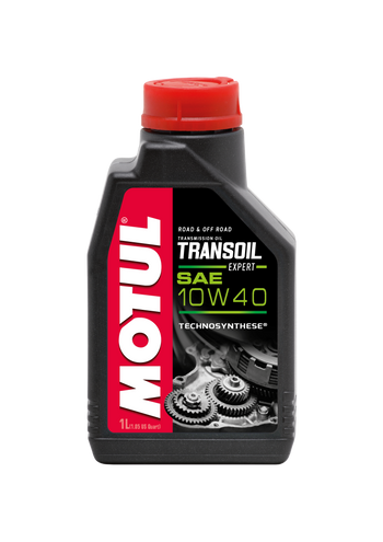 Motul 105895 1L Powersport TRANSOIL Expert SAE 10W40 Technosynthese Fluid for Gearboxes