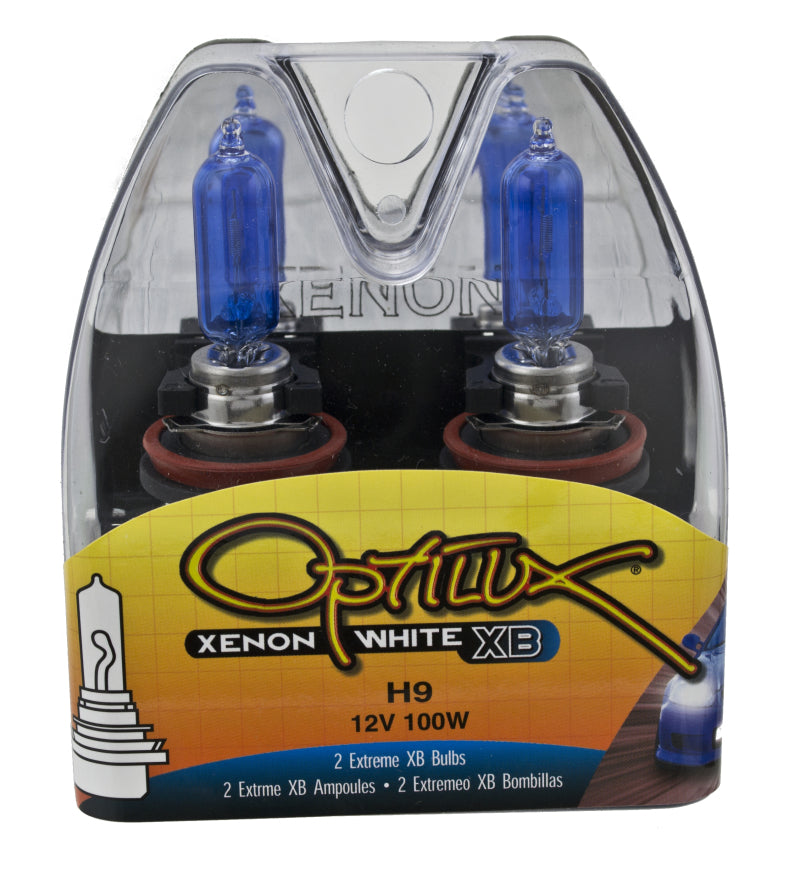 Hella H71070792 Optilux H9 12V/100W XB Xenon White Bulb (pair)