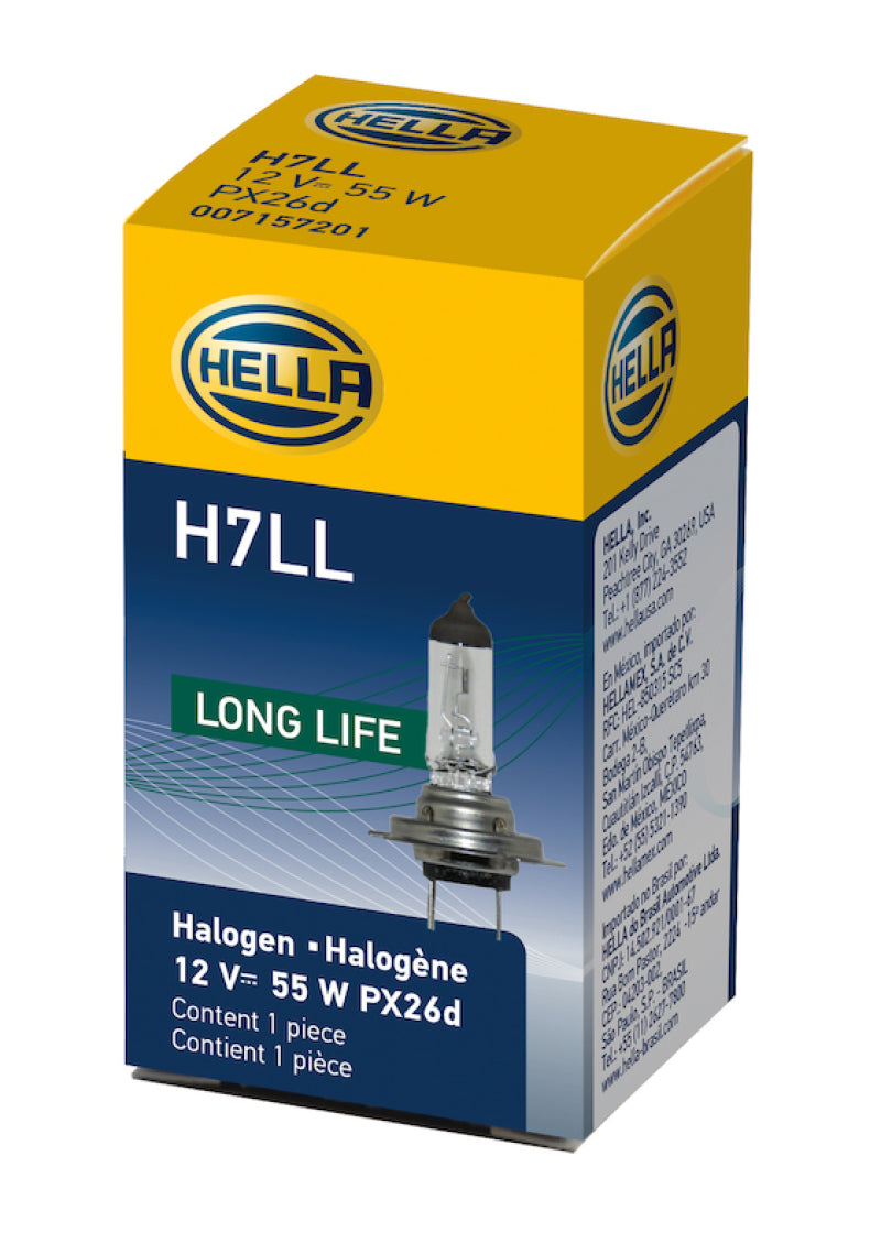 Hella H7LL Bulb H7 12V 55W PX26d T4.6 LONGLIFE