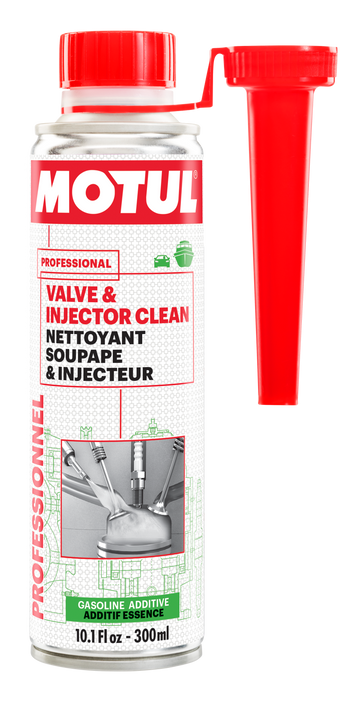 Motul 109614 300ml Valve and Injector Clean Additive