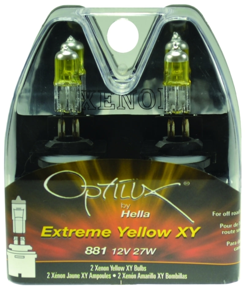 Hella H71071182 Optilux 881 12V Xenon Yellow XY Bulb