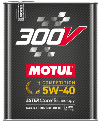 Motul 110817 2L Synthetic-ester Racing Oil 300V COMPETITION 5W40 10x2L