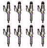 Exergy 01-04 Chevrolet Duramax 6.6L LB7 Reman 100% Over Injector - Set of 8