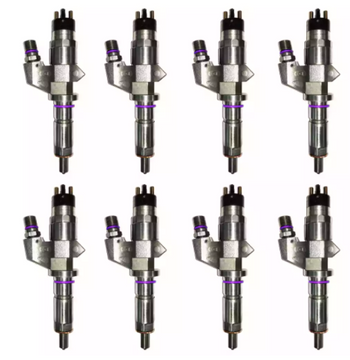 Exergy 01-04 Chevrolet Duramax 6.6L LB7 Reman 500% Over Injector w/Internal Modification - Set of 8