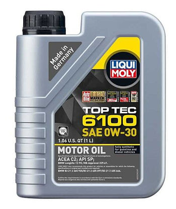 LIQUI MOLY 1L Top Tec 6100 Motor Oil SAE 0W30