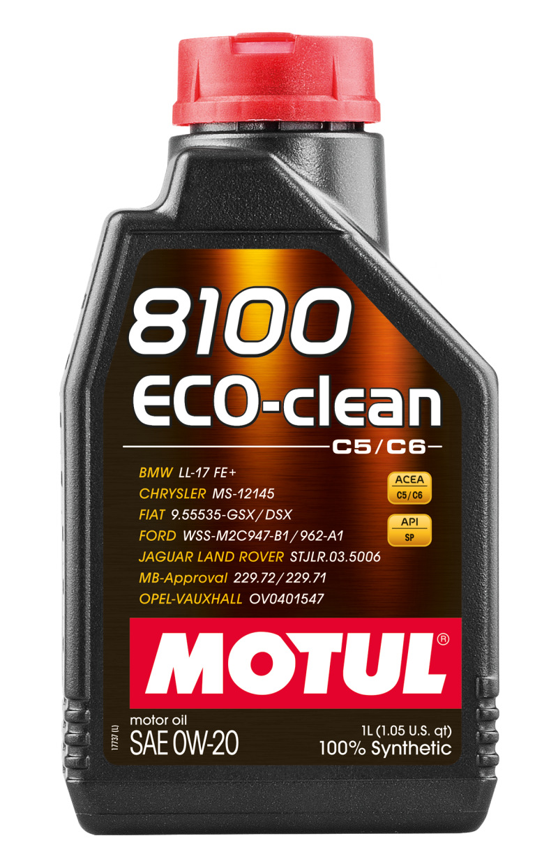 Motul 108813 1L 8100 Eco-Clean 0W20