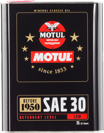 Motul 104509 Classic SAE 30 Oil - 6x2L
