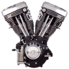 S&S Cycle 84-99 BT V111 Long Block Engine - Wrinkle Black