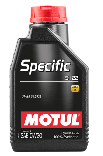 Motul 107304 1L OEM Synthetic Engine Oil ACEA A1/B1 Specific 5122 0W20