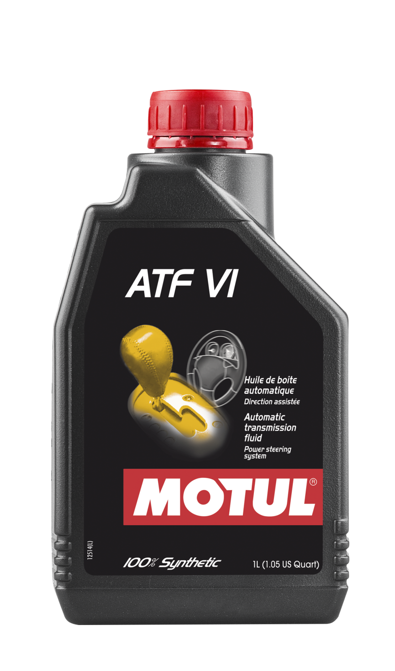 Motul 105774 1L Transmision Fluid ATF VI 100% Synthetic