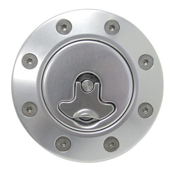 Ridetech Universal Locking Gas Cap (Clear Anodized)