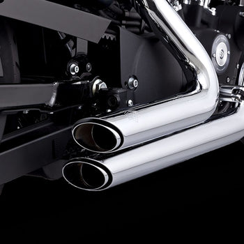 Vance & Hines 12-17 Harley Davidson Softail Shortshots Staggered PCX Full System Exhaust