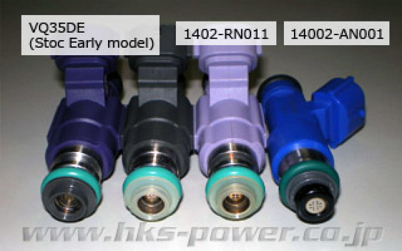 HKS 14002-AN001 350z / 370z / G35 / G37 Top Feed High Impedance 545cc Fuel Injector (Only One Injector)