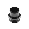 Chase Bays 20AN ORB to 35mm/1.38in Push-On Hose Aluminum Adapter - Black